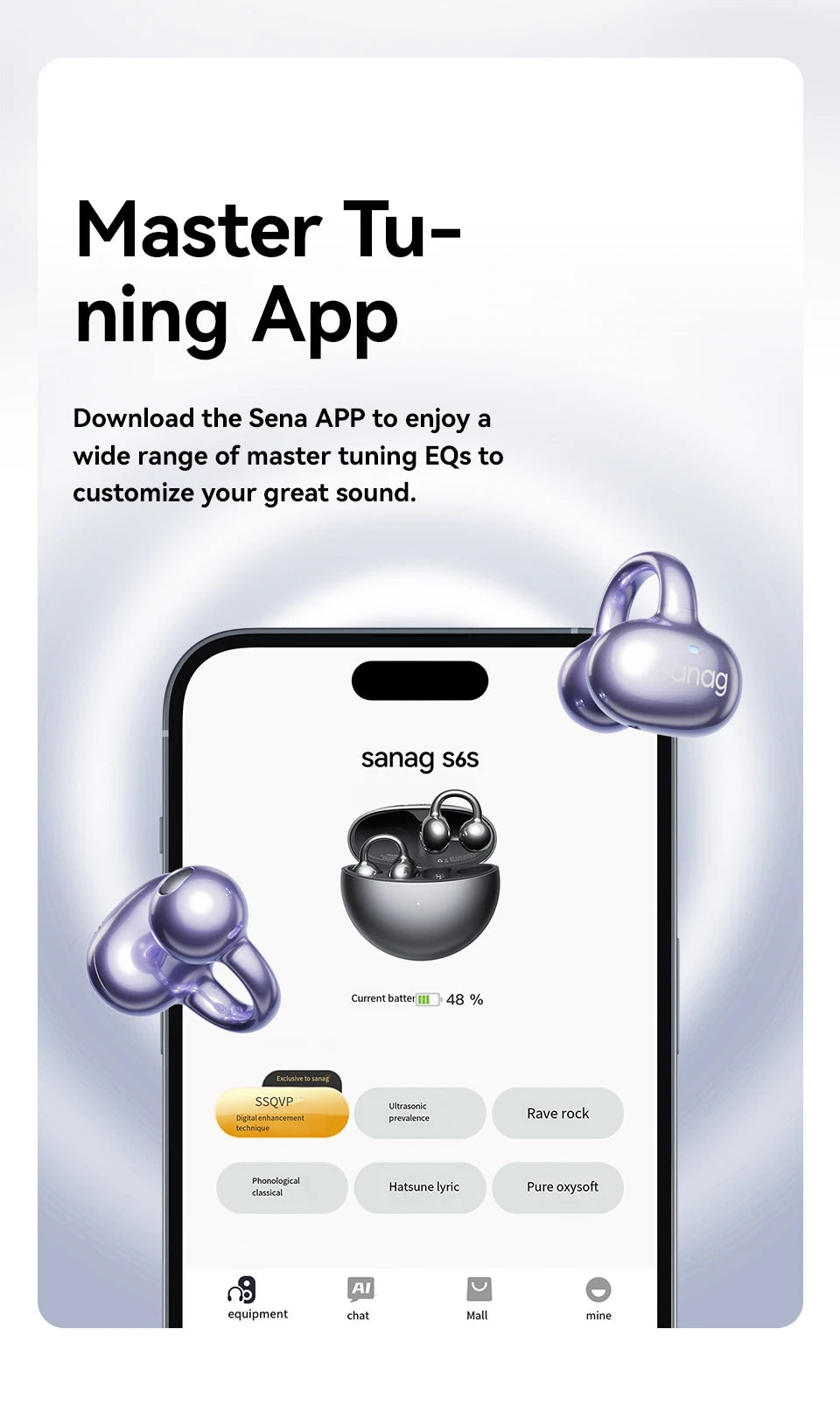 Sanag S6S Ear Earphone